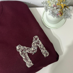 Sudadera inicial flores