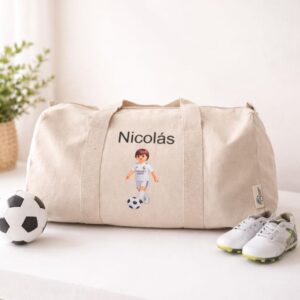 Macuto Beige Playmobil Futbolista